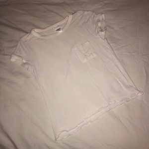 Tillys white crop top
